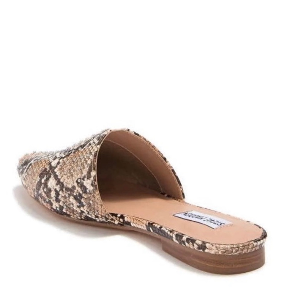 NEW 8 Steve Madden Snake Embossed Slip-On Mule - Picture 2 of 12